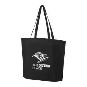 Custom Promotional Husky Non-Woven Polypropylene Tote - 20"W x 16"H x 6"D