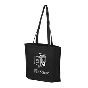 Custom Promotional Husky Non-Woven Polypropylene Tote - 15"W x 15"H x 5"D