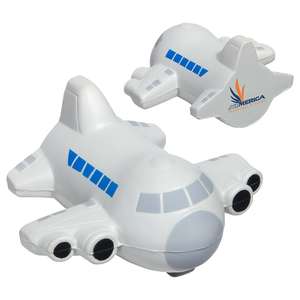 Custom Promotional Small Airplane Stress Ball