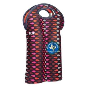 BUILT Two Bottle Wine Tote Raindrop