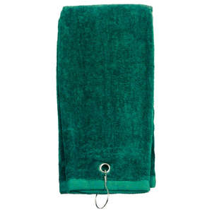 Tri Fold Sport Towel Green