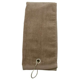 Tri Fold Sport Towel Taupe