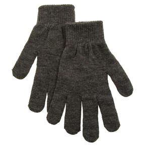 Acrylic Gloves Gray, Charcoal