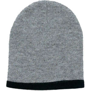 Two Color Beanie Gray/Black