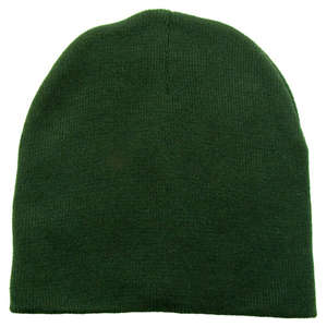 Short Knit Beanie Green, Forest