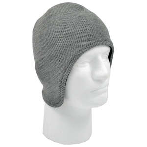Beanie with Flap Gray, Ash