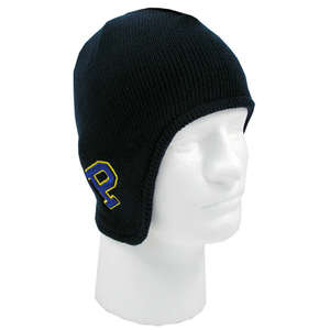Beanie with Flap Blue, Navy