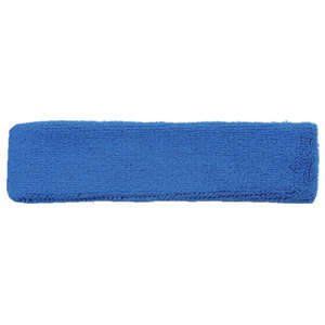 Terry Cloth Headband Blue, Royal