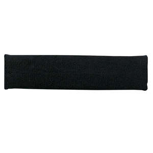 Terry Cloth Headband Black