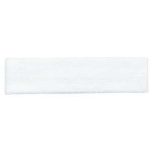 Terry Cloth Headband White