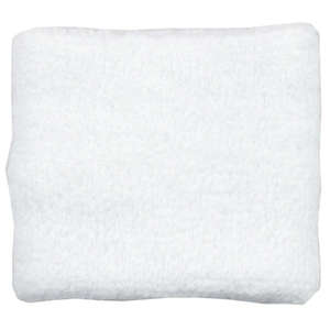 Terry Cloth Wristband White