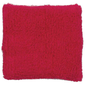Terry Cloth Wristband Red
