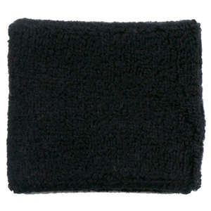 Terry Cloth Wristband Black