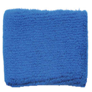 Terry Cloth Wristband Blue, Royal