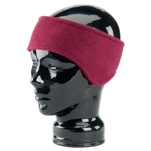 Fleece Ear Headband Burgundy