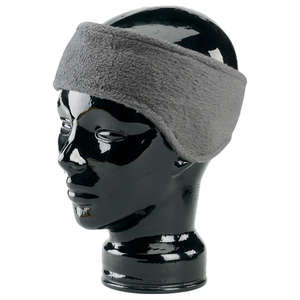 Fleece Ear Headband Gray, Heather
