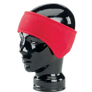 Fleece Ear Headband Red