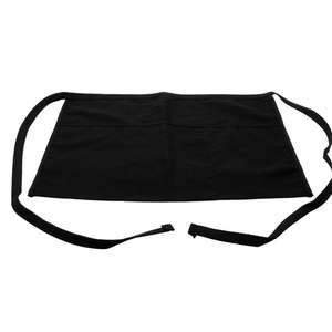 Short Pocket Apron Black