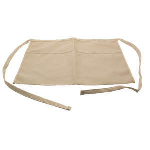 Short Pocket Apron Khaki