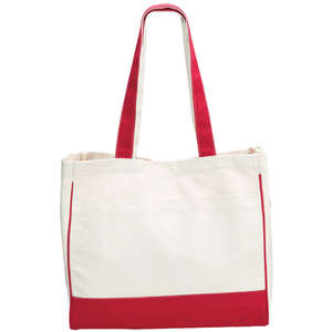 Canvas Tote Bag Red