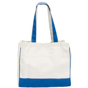 Canvas Tote Bag Blue, Royal