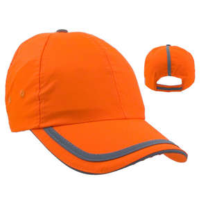 6 Panel Safety Cap Orange