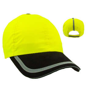 6 Panel Safety Cap Yellow/Black