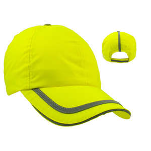 6 Panel Safety Cap Yellow