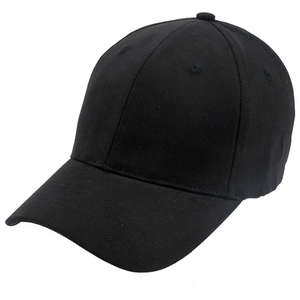 Best Fit Cotton Fitted Cap Black