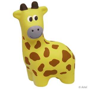 Custom Promotional Giraffe Stress Ball