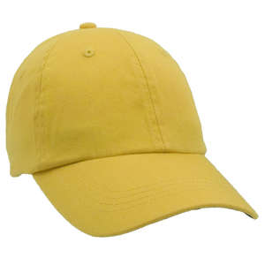 Unconstructed Chino Washed Cotton Twill Baseball Cap Yellow, Mustard/Blue, Navy