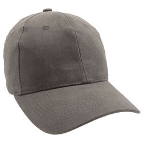 Heavyweight Washed Brushed Twill Cap Charcoal
