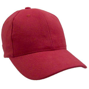 Heavyweight Washed Brushed Twill Cap Red
