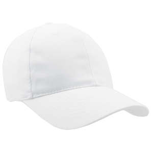 Low-Profile Lightweight Brushed Cotton Twill Cap White