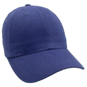 Unconstructed Heavy Brush Cooton Cap Blue, Royal