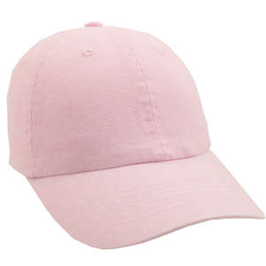Unconstructed Deluxe Cotton Washed Brushed Cap Pink