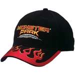 Personalized Caps - Flame Structrued Brushed Cotton Twill Cap