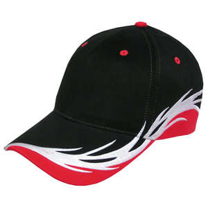 The Tribal Cap Black/Red