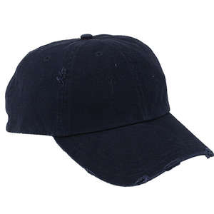 Chino Cap with Abrasion Blue, Navy
