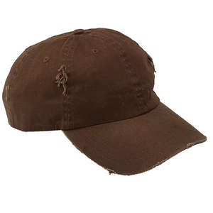 Chino Cap with Abrasion Brown