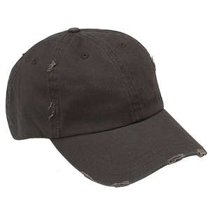 Chino Cap with Abrasion Gray