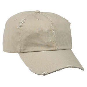 Chino Cap with Abrasion Khaki