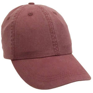 Pigment Dye Washed Cap Cardinal