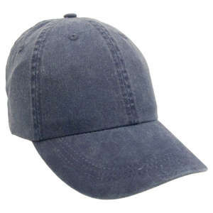 Pigment Dye Washed Cap Blue, Navy