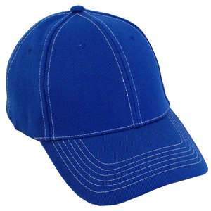 Acrylic Cap Blue, Royal/White