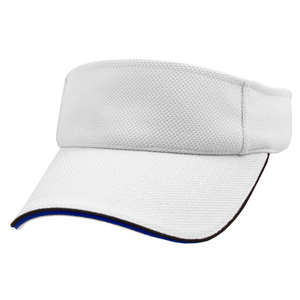 Cool Mesh Double Sandwich Visor White/Black/Blue, Royal
