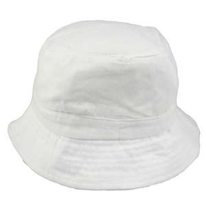 Bucket Cap White