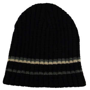 Aspen Beanie Black/Charcoal/Tan