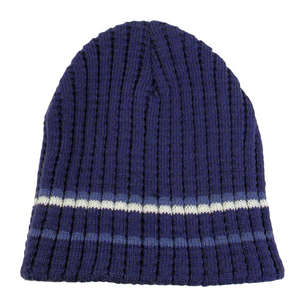 Aspen Beanie Blue, Royal/Blue/White
