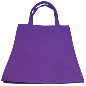 Non Woven Recycle Bag Purple